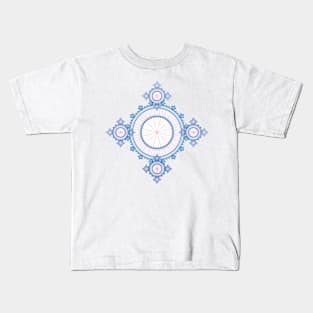 Winter Fractal Kids T-Shirt